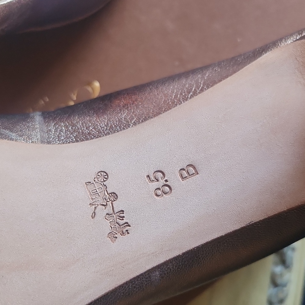 🌷Coach Rosey Bronze Women's Heels - Picture 6 of 10